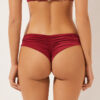 Slipuri de bikini braziliene din satin lucios Slipuri de bikini braziliene din satin lucios