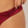 Slipuri de bikini braziliene din satin lucios Slipuri de bikini braziliene din satin lucios