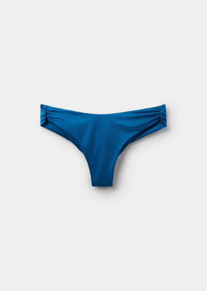 Slipuri de bikini braziliene din satin lucios Slipuri de bikini braziliene din satin lucios