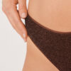 Slipuri de bikini braziliene Metallic Glow Slipuri de bikini braziliene Metallic Glow
