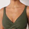 Sutien de baie clasic în formă de topuri triunghi, model Premium Sculpt