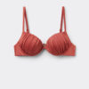 Sutien de baie Topuri push-up din satin lucios Sutien de baie Topuri push-up din satin lucios
