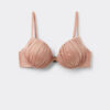 Sutien de baie Topuri push-up din satin lucios Sutien de baie Topuri push-up din satin lucios