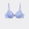 Sutien de baie Topuri push-up din satin lucios Sutien de baie Topuri push-up din satin lucios