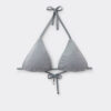 Sutien de topuri triunghi cu strălucire metalică Sutien de topuri triunghi cu strălucire metalică