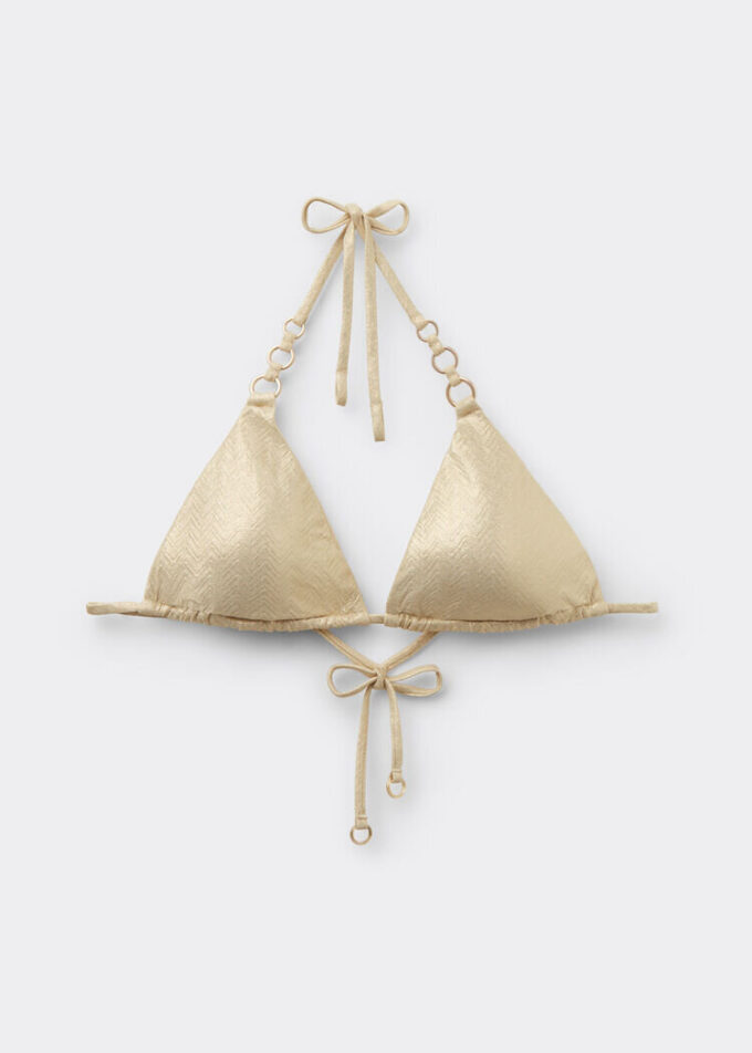 Sutien de topuri triunghi Gold Waves Sutien de topuri triunghi Gold Waves
