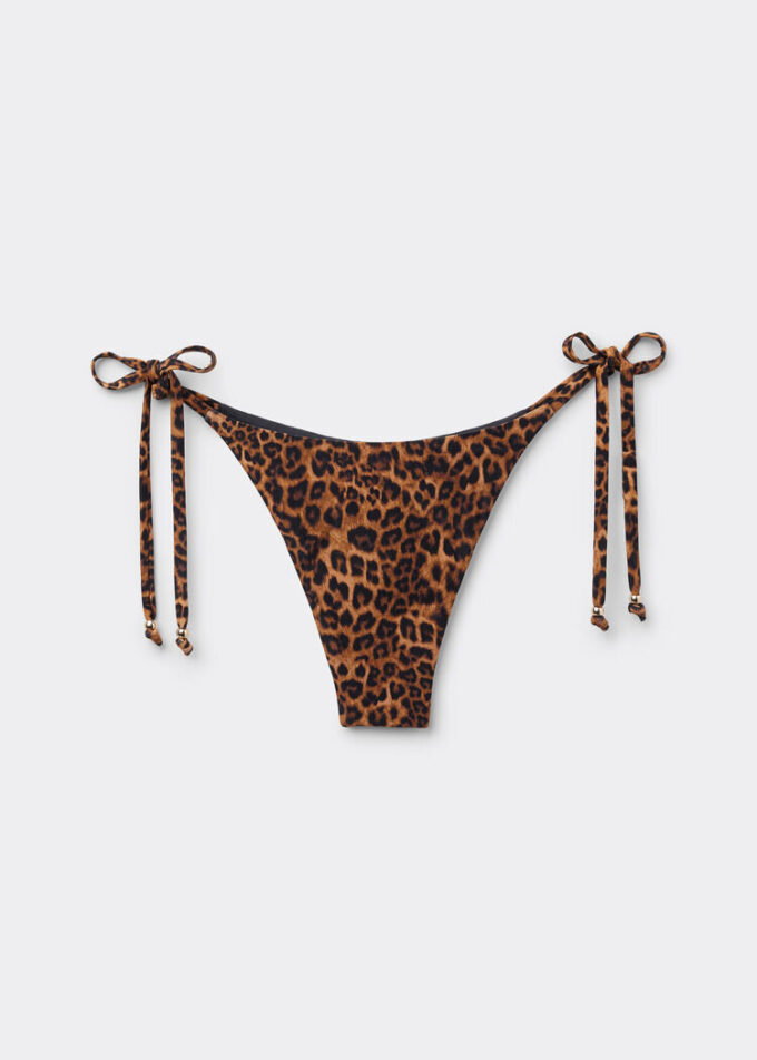 Tanga cu imprimeu animalier sălbatic Tanga cu imprimeu animalier sălbatic