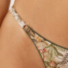 Tanga cu imprimeu de frunziș tropical Tanga cu imprimeu de frunziș tropical