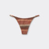 Tanga cu model Chevron auriu Tanga cu model Chevron auriu