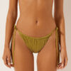 Tanga de baie din satin lucios
