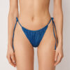 Tanga de baie din satin lucios