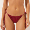 Tanga de baie din satin lucios Tanga de baie din satin lucios