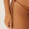 Tanga de baie din satin lucios