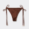 Tanga de baie din satin lucios Tanga de baie din satin lucios