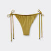 Tanga de baie din satin lucios