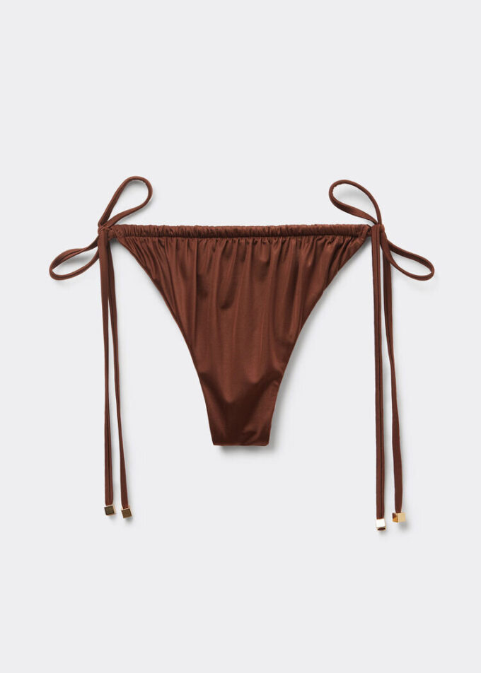 Tanga de baie din satin lucios Tanga de baie din satin lucios