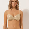 Top de bikini Topuri push-up Gold Waves Top de bikini Topuri push-up Gold Waves