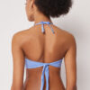 Top de bikini triunghiular cu cupe căptușite, croială premium Top de bikini triunghiular cu cupe căptușite, croială premium