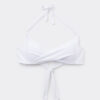 Top de bikini triunghiular cu cupe căptușite, croială premium Top de bikini triunghiular cu cupe căptușite, croială premium