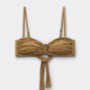 Top de costum de baie bandeau cu strălucire sofisticată