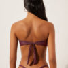 Top de costum de baie bandeau Golden Glow