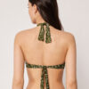 Top de costum de baie bandeau Natural Tie-Dye