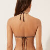 Top de costum de baie cu imprimeu animalier sălbatic