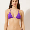 Top de costum de baie cu topuri triunghiulare cu croială minimalistă Top de costum de baie cu topuri triunghiulare cu croială minimalistă