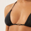 Top de costum de baie cu topuri triunghiulare cu croială minimalistă Top de costum de baie cu topuri triunghiulare cu croială minimalistă