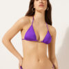 Top de costum de baie cu topuri triunghiulare cu croială minimalistă Top de costum de baie cu topuri triunghiulare cu croială minimalistă