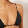 Top de costum de baie cu topuri triunghiulare cu croială minimalistă Top de costum de baie cu topuri triunghiulare cu croială minimalistă