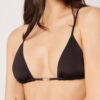 Top de costum de baie cu topuri triunghiulare cu croială minimalistă Top de costum de baie cu topuri triunghiulare cu croială minimalistă