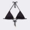 Top de costum de baie cu topuri triunghiulare cu croială minimalistă Top de costum de baie cu topuri triunghiulare cu croială minimalistă