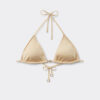 Top de costum de baie cu topuri triunghiulare cu croială minimalistă Top de costum de baie cu topuri triunghiulare cu croială minimalistă