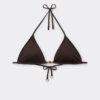 Top de costum de baie cu topuri triunghiulare cu croială minimalistă Top de costum de baie cu topuri triunghiulare cu croială minimalistă