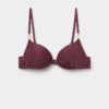 Top de costum de baie push-up cu pernițe Golden Glow Top de costum de baie push-up cu pernițe Golden Glow