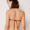 Top de costum de baie tip bandeau, croială premium