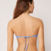 Top de costum de baie tip bandeau, croială premium