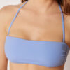 Top de costum de baie tip bandeau, croială premium