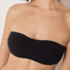 Top de costum de baie tip bandeau, croială premium