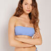 Top de costum de baie tip bandeau, croială premium