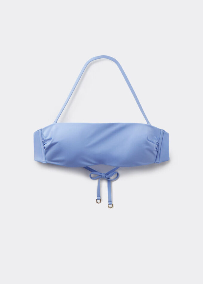 Top de costum de baie tip bandeau, croială premium