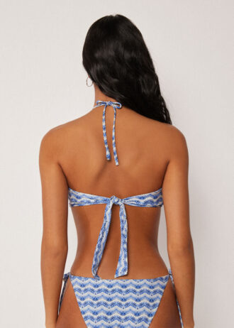 Top de costum de baie tip bandeau Water Reflection Top de costum de baie tip bandeau Water Reflection