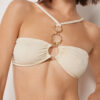 Top de costum de baie tip bandeau Wild Jungle