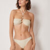 Top de costum de baie tip bandeau Wild Jungle
