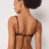Top de costum de baie Topuri balconette Crinkle Waves Top de costum de baie Topuri balconette Crinkle Waves