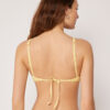 Top de costum de baie Topuri balconette Crinkle Waves Top de costum de baie Topuri balconette Crinkle Waves