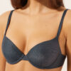 Top de costum de baie Topuri push-up Glowing Python Top de costum de baie Topuri push-up Glowing Python