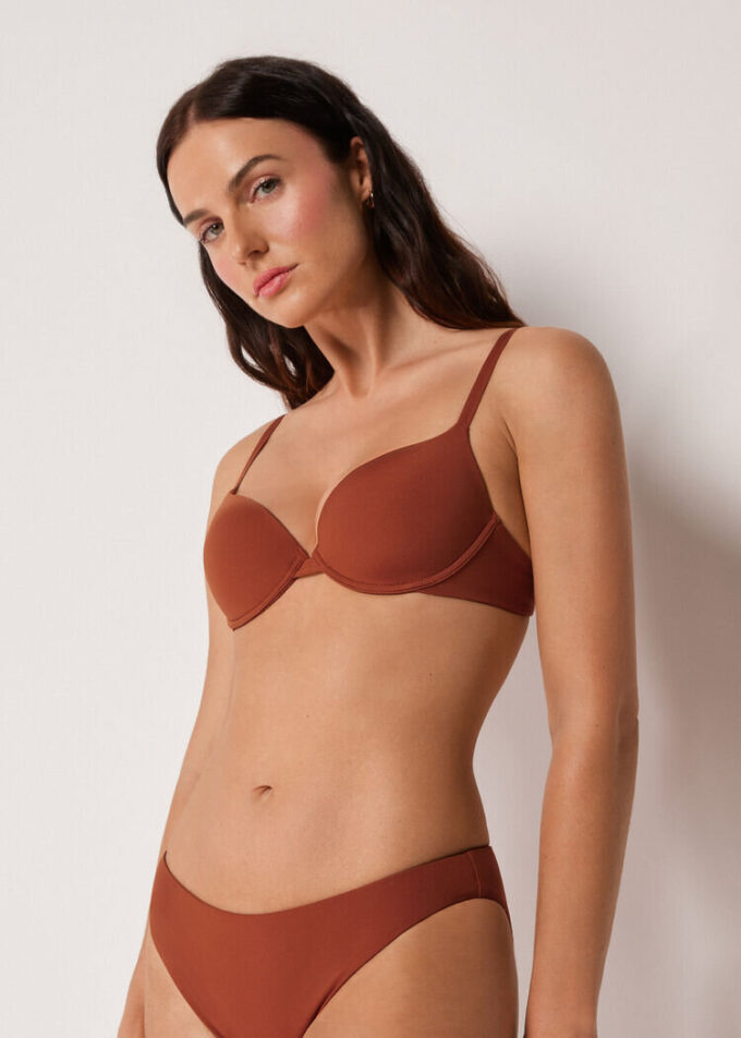 Top de costum de baie Topuri push-up Premium Fit Top de costum de baie Topuri push-up Premium Fit