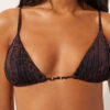 Topuri de bikini triunghi Dark Animalier Topuri de bikini triunghi Dark Animalier